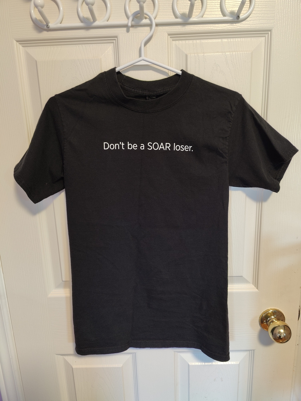 "Don't be a SOAR Loser" Splunk Black Graphic Tee